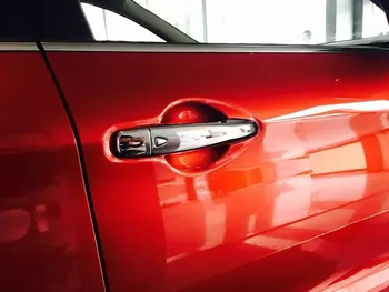 4 ST Multifunktion ABS Chrome Sida dörrhandtag Skål Beskyddare Täcka Trim För Nissan Qashqai 2016 Exteriör Bil Styling