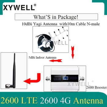 4G 2600mhz FDD-LTE Band7 4G Signal Booster 4g Repeater 4G datarepeterare LTE 2600 mobilnät 4g Cellular förstärkare