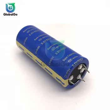 4Pin Super Farad Kondensator Batteri 2,7 V 650F 3V 500F Smarta Hem Apparatens Strömförsörjning Kondensatorer Batterier För Bil Leksak DiY