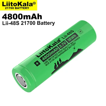 4ST LiitoKala Lii-48S 3,7 V 4800mAh 21700 batteri 9.6 power-2C Priser Ansvarsfrihet ternära litium batterier DIY Elektrisk cykel
