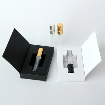 50Pieces/mycket 5ml mini Spraya parfym flaska Med Atomizer Tom Parfum Förpackning ANPASSAD LOGOTYP för gåva