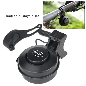 5VBike Elektrisk Klocka USB-Laddning Cykel Elektronisk Horn Vattentät Utomhus Cykling Tillbehör ABS Ringklocka Ridning Utrustning