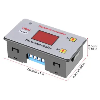 6-48V Batteri Laddning Controller Modul för Underspänning Kontroll Över-utsläpp Skydd
