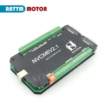 6 Axel 200KHZ NVCM MACH 3 USB-Motion Control Kort CNC-Controller för CNC Router stegmotorer Servo motor från RATTM MOTOR