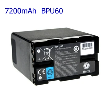 7200mAh BP-U60 BP U60 BP-U30 Uppladdningsbart Li-ion Batteri för Sony PMW-100 PMW-200 PMW-EX1 PMW-EX1R PMW-EX3 PMW-EX260 PMW-EX3R
