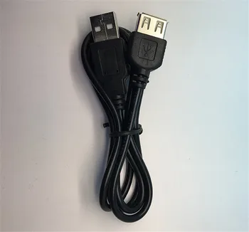800pcs 1m 1,5 m USB 2.0-EN hane-kontakt till usb 2.0-En kvinnlig jack förlängning Leder Wire Kabel-Extender Kabel-att Leda