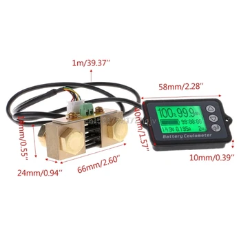 80V 350A TK15 Precision Batteri Tester för LiFePO Coulomb Counter LCD-Coulometer D22 dropship