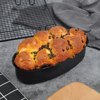9 Tums Non Stick Oval Form Tårta Pan Cheesecake Limpa Bröd Mögel Bakplåt DIY Kök Bakeware Leveranser Tårta Bakning Verktyg