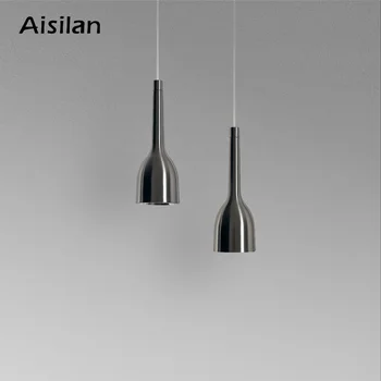 Aisilan LED Anti-glare hänge ljus, Nordisk stil Cylindriska Moderna matsal café bar personlighet taklampa