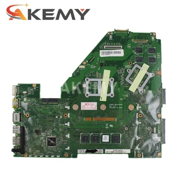 Akmey X550CC För Asus X550CA R510C Y581C X550C X550CL bärbara dator moderkort I3-2365M CPU 4G testade arbete ursprungliga moderkort