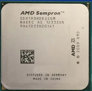 AMD Sempron X2 190 x2 190 CPU-Processor med Dubbla Kärnor Skrivbordet Socket 938 AM3 2,5 GHz 45W SDX190HDK22GM
