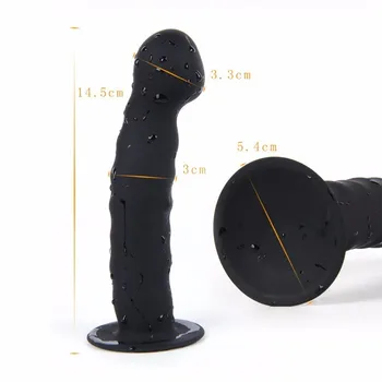 Anal Plug Prostata Massager Manliga Masturbator med Sug Butt Plug Dildo G-Spot Stimulator Vuxen sexleksaker för Män Kvinna Bög