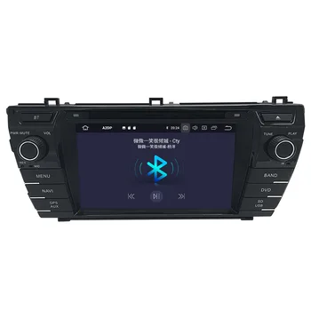 Android 10.0 PX6 För Toyota Corolla 11 2013 - 2016 Bil GPS Navigation Radio Auto Stereo DVD-multimediaspelare DSP HeadUnit 2Din