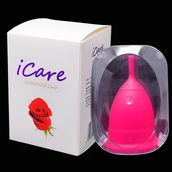 Ange Copa Menstrual Cup Tillverkad i USA Tampong & Pad Alternativa mensskydd Produkt Silikon Menstrual Cup Mjuk Gått FDA
