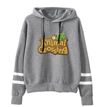 Animal Crossing Anime Hoodie Kvinnor/Män Långärmad Hooded Sweatshirts 2020 Casual Trendiga Streetwear Stil Kläder Överdimensionerade