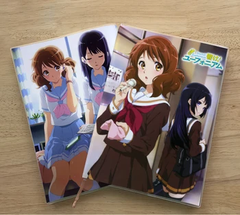 Anime hibike! euphonium Oumae Kumiko Kousaka Reina Student notebook Ögonskydd Anteckningar Dagbok memorandum fira gåva