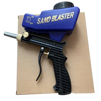 Anti Rost Skydd Sand Blaster Maskinen Ytan Material Sandblästra Flöden Munstycken Spray Gun