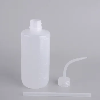 Armbåge Plast Tvätt Flaska Alkohol Flaska Släppa Flaskan 250/500/1000ML Flaska Lösningsmedel