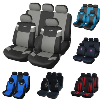 AUTOYOUTH klädslar Universal Car Seat Cover Inredning och Tillbehör till Fordon Svart sittunderlag Bil Styling Blomma stil för flickor