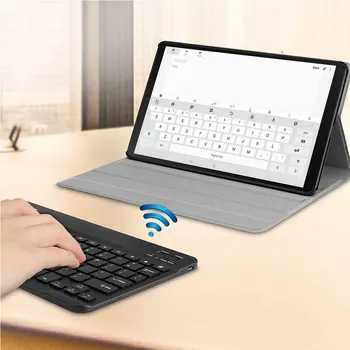 Avtagbar Wierless Tangentbord Tablett Fall För Huawei MatePad 10.4 V6 2020 Bluetooth-Tangentbord Stå Ulta-Slim Flip Case
