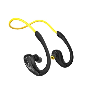 Awei A880BL Trådlösa Bluetooth-Hörlurar Hörlurar AptX Sport Öronkrok för Cykling Gym med NFC