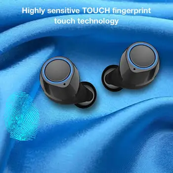 B-X01 TWS sant trådlösa hörlurar aktiv brusreducerande sport gaming headset Bass Stereo Hörlurar för iphone xiomi mp3 mp4