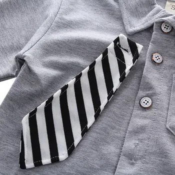 Baby Boy Kläder Barn Kläder Fast Print Långärmad Skjorta Blus Rutiga Byxor, Casual Kläder Kläder