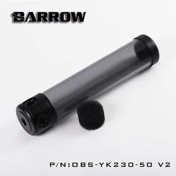 Barrow OBS-YK, 50mm Diameter Akryl Cylindriska Tankar, Öppen Vägg, 130/180/230 / Längd 280mm, Vatten Kylning Reservoarer