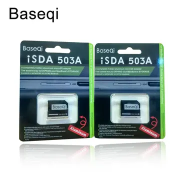 Baseqi Metall MicroSD-Ninja Stealth Bil Adapter för MacBook Pro Retina 15inch Mitten av 2012 Och Början av 2013 503A Laptop Damm Kontakt Adpater