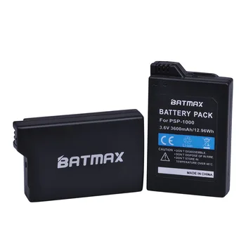 Batmax 3600mAh Batteri För Sony PSP-1000 PlayStation Portable PSP1000 Konsolen Batterier