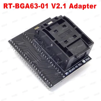 BGA63 EMMC-Adapter NW267 RT-BGA63-01 V2.1 Uttag För RT809H Programmerare 9*11 Limiter Ram