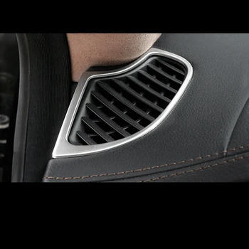 Bil-Styling Interiör Instrumentbräda Sida Luftkonditionering Utlopp Utlopp Ring Täcka trim För Mercedes Benz W222 S-Klass 600 500 400 350