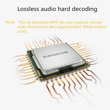 Bluetooth FM Sändare för Trådlöst I bilstereon Adapter för Bil-Kit med Snabb Laddning 3.0 + 5V/2.4 EN Smart IC Dual USB Car Charger