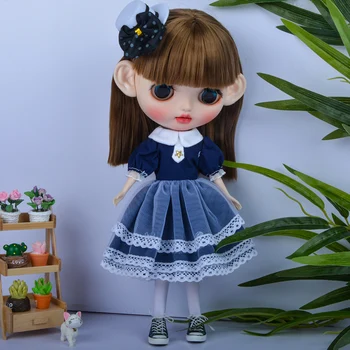 Blyth Doll Klä Blyth Outfit Passar för 1/6 BJD Licca Kroppen Passar Toy Girl Eller för Docka Anpassade