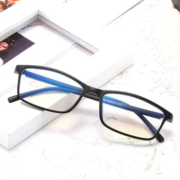 Blått Ljus Blockering bågar Kvinnor Män Dator Nörd Glasögon Transparenta Glasögon oculos de grau Glasögon