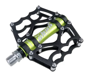 BMX MTB Pedaler i Aluminium Legering Cykel Pedal Anti-slip Ultralätta Mountainbike Pedal Förseglade med Pedaler Cykling Delar