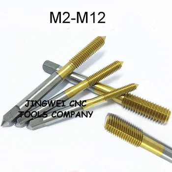 Bra kvalitet hssco extruderad tryck, tråd bildar tryck på M2M3 M4 M5 M6 M8 M10 M12 , TENN-EXL-NRT extrudering peka med TIN beläggning
