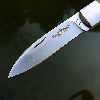 Bror Kniv 1510 60HRC fällkniv Pocket knivar Floder Slip Gemensamma Modern men Traditionell VG10 Kniv EDC-Samlingen