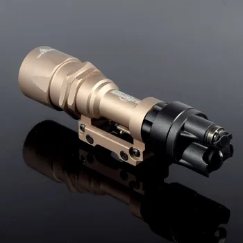 Bästa M951 Taktisk LED-Ficklampa AR Militära Weaponlight Konstant och Momentan effekt med Tejp Switch för Rabatt