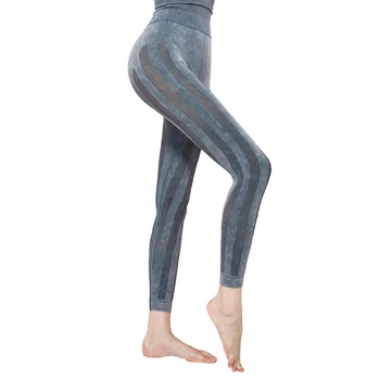 CAPMAP 2021 Ny Smidig Yoga Byxor med Hög Stretch Byxor Leggings bra Andningsförmåga Maskstorlek Övre Fitness Kvinnors Hemmakläder Sportkläder