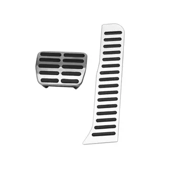 Carmilla Bil Pedal Lock Täcker för VW Golf 5 6 GTI Jetta MK5 MK6 CC Passat B6 B7 Tiguan Touareg för Skoda Octavia Delar Församling
