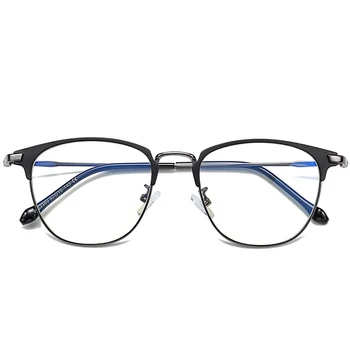 CARTELO Varumärke designer blått ljus blockering glasögon UV400 kvinnor klassiska casual blått ljus glasögon för kvinnor hälften ram glasögon
