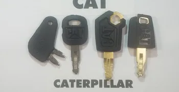 Caterpillar Nycklar Katt Tung Utrustning Tändning Schaktblad Grävmaskin Skidsteer-Tangenten