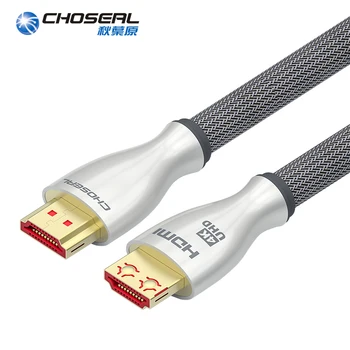 CHOSEAL HDMI 2.0 4K*2K hz 60 hz Guldpläterade 3D 1080P HDMI-Kabel Till Projektorn UHD-TV Blu-ray PS4 PC
