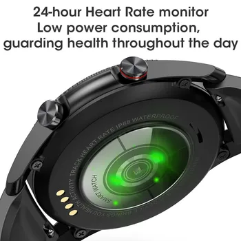 CHYCET Smartwatch 2021 Bluetooth-Samtal IP68 Vattentät Smart Klocka Män/Kvinnor EKG-puls/blodtryck Övervaka Fitness Spår