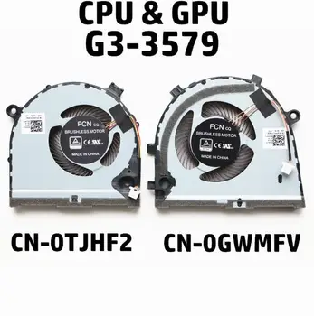 CPU-GPU-FLÄKT för Dell G5 15 5587 G3-3579-serien 0TJHF2 TJHF2 0GWMFV GWMFV FKB8 DC28000KUF0 tjhf2 gwmfv dc28000kvr0 dc28000kur0