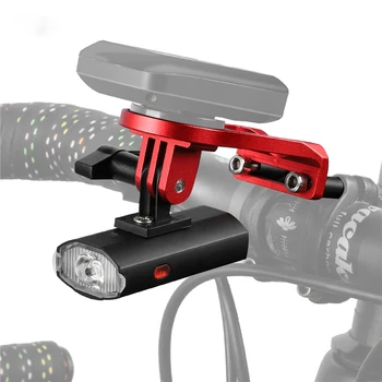 Cykel Ljus GoPro Multifunktions-Mount Hållare för Cykel Pannlampa Vattentät USB-Laddningsbara Cykling Ljus Ficklampa Cykel Tillbehör