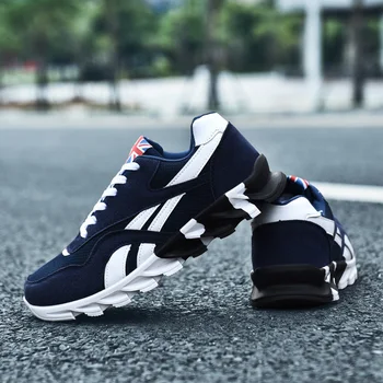 Damyuan Män Casual Skor Mode Manliga Sneakers Andas Sport löparskor för Man Zapatos De Hombre Icke-Läder Loafers 46