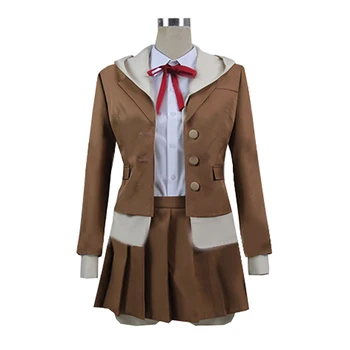 Danganronpa 3 I Slutet av Hopp ' s Peak High School Förtvivlan Arc Chiaki Nanami Uniform Kort kjol Cosplay Kostym För Halloween