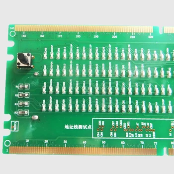 DDR4 Test Kort RAM-Minne Slot Out LED-Stationär Moderkort Reparation Analyzer Testare